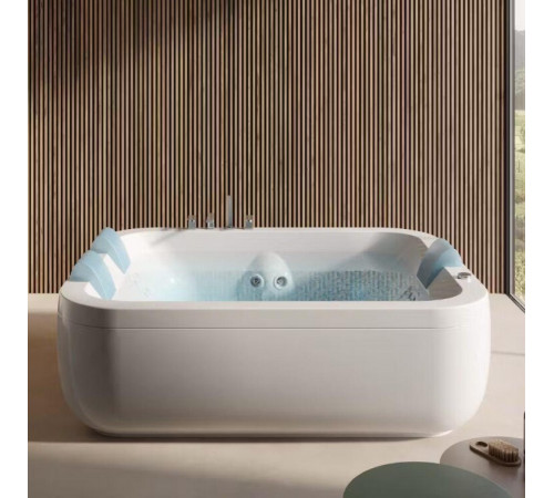Гидромассажная ванна, Jacuzzi, Aquasoul Extra, шгв 1900*1500*600, Rainbow + Clean System, цвет-белый