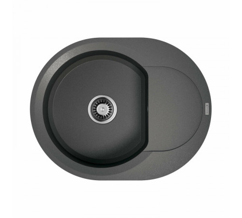 Мойка, OMOIKIRI, Sakaime, шгв 600*470*220, отверстия для смесителя-2 промаркированных, цвет-платина