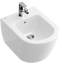Биде подвесное, Villeroy&Boch, Subway 2.0, шгв 370*565*415, цвет-альпийский белый