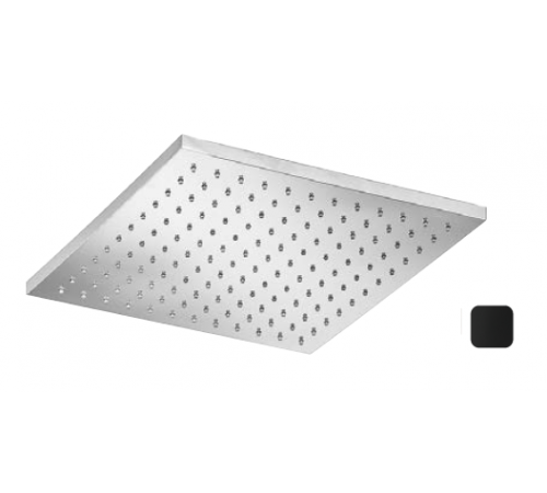 Верхний душ, Almar, Shower Heads with arm, 303*303, цвет-черный матовый (Товар заказной, возврату не подлежит)