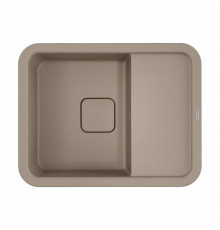 Мойка, OMOIKIRI, Tasogare, шгв 650*510*210, отверстия для смесителя-4 промаркированных, цвет-бежевый