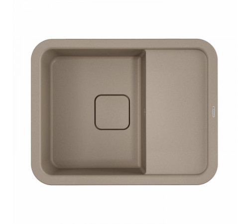 Мойка, OMOIKIRI, Tasogare, шгв 650*510*210, отверстия для смесителя-4 промаркированных, цвет-бежевый