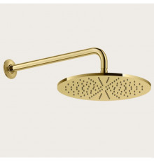 Верхний душ, Gessi, Inciso, 300*300, цвет-Gold PVD