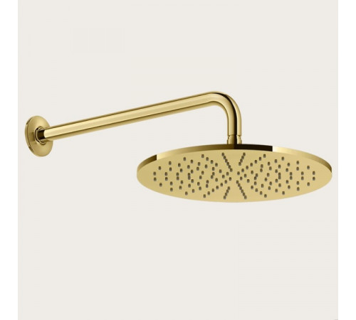 Верхний душ, Gessi, Inciso, 300*300, цвет-Gold PVD