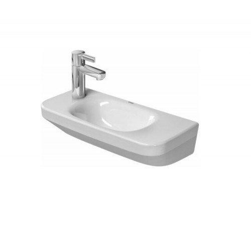 Раковина, Duravit, Durastyle, шгв 500*220*120, отверстия для смесителя-отсутствуют, цвет-белый