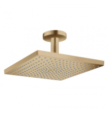 Верхний душ, Hansgrohe, Raindance E, 300*300, цвет-шлифованная бронза