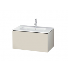 Тумба под раковину, Duravit, L-Cube, шгв 820*481*400, раковина-необходимо заказать, цвет-серо-коричневый матовый