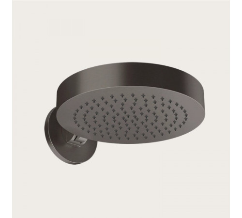 Верхний душ, Gessi, Origini, 320*320, цвет-Black Metal Brushed PVD
