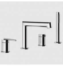 Смеситель для ванны и душа, Gessi, Ingranaggio, цвет-хром
