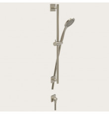 Душевой гарнитур, Gessi, Rilievo, 100, цвет-Finox Brushed Nickel