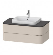 Тумба под раковину, Duravit, Happy D.2 Plus, шгв 1000*550*408, раковина-необходимо заказать, цвет-серо-коричневый суперматовый