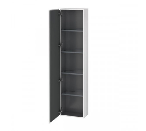 Шкаф-пенал, Duravit, L-Cube, шгв 400*243*1760, петли-справа, цвет-белый глянцевый
