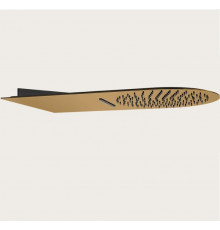 Душевая система, Gessi, Tremillimetri, 300*300, цвет-Warm Bronze PVD