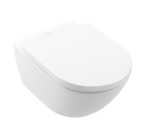 Унитаз, Villeroy&Boch, Subway 3.0, подвесной, шгв 370*560*360, CeramicPlus, цвет-альпийский белый