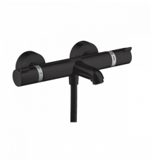 Смеситель для ванны и душа, Hansgrohe, Ecostat Comfort, цвет-черный матовый