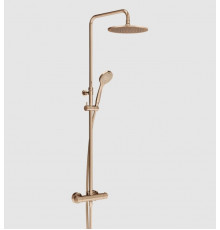 Душевая стойка, Gessi, Minimalistic shower, цвет-Copper PVD