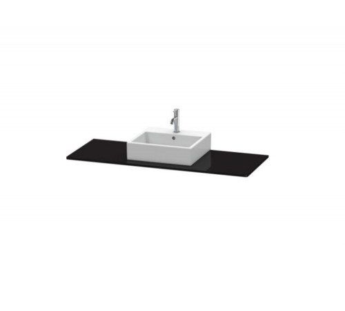 Столешница, Duravit, XSquare, шгв 1400*550*16, цвет-черный глянцевый