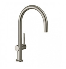 Смеситель для кухни, Hansgrohe, Talis M54, цвет-сталь