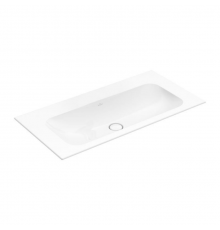 Раковина, Villeroy&Boch, Finion, шгв 1000*500*100, отверстия для смесителя-отсутствуют, CeramicPlus, цвет-альпийский белый