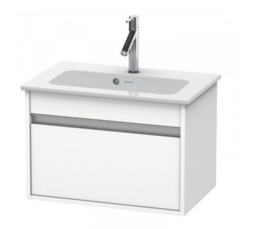 Тумба под раковину, Duravit, Ketho, шгв 600*385*410, раковина-необходимо заказать, цвет-белый матовый