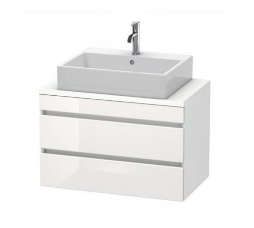 Тумба под раковину, Duravit, Durastyle, шгв 800*478*512, раковина-необходимо заказать, цвет-белый глянцевый