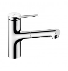 Смеситель для кухни, Hansgrohe, Zesis M33, цвет-хром