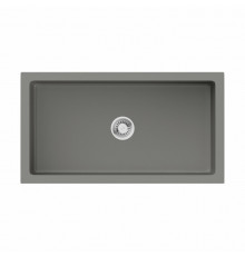 Мойка, OMOIKIRI, Mikura, шгв 840*460*254, отверстия для смесителя-отсутствуют, цвет-pebble