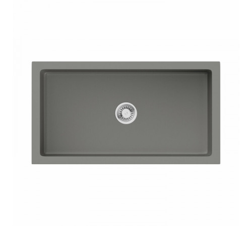 Мойка, OMOIKIRI, Mikura, шгв 840*460*254, отверстия для смесителя-отсутствуют, цвет-pebble