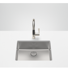 Мойка, Dornbracht, шгв 540*440*196, отверстия для смесителя-отсутствуют, цвет-сталь
