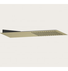 Верхний душ, Gessi, Tremillimetri, Quadro, 300*300, цвет-Brushed Brass PVD