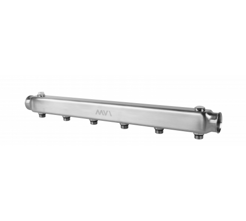 Коллектор, Premium, 1 1/4" x 1/2", 6 выходов, м/ц расстояние 100 мм
