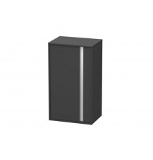 Шкаф-пенал, Duravit, Ketho, шгв 500*360*880, петли-справа, цвет-графит матовый
