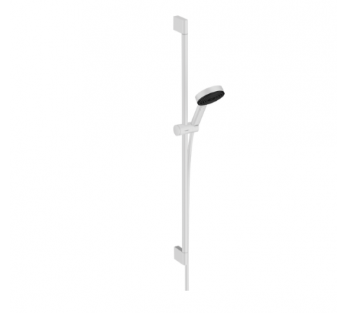 Душевой гарнитур, Hansgrohe, Pulsify Select S, 105, цвет-белый матовый
