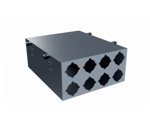Коллектор, Flexag CMP-FLD 160/75x8, вентиляционный, D160, на 8/12 выxодов, без фланцев