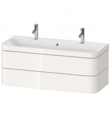 Тумба под раковину, Duravit, Happy D.2 Plus, шгв 1175*490*480, раковина-в комплекте, цвет-белый