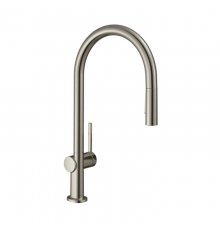 Смеситель для кухни, Hansgrohe, Talis M54, цвет-сталь