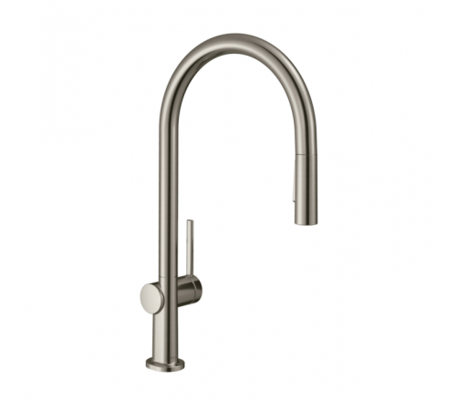 Смеситель для кухни, Hansgrohe, Talis M54, цвет-сталь