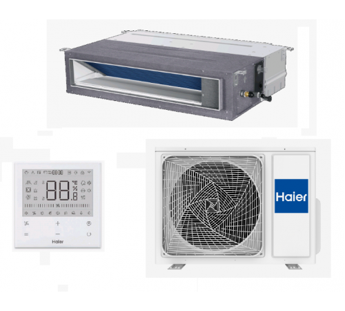 AD71S2SM9FA / 1U71S2SR3FA, Сплит-система, Haier, Super Match Plus, канальная