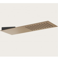 Верхний душ, Gessi, Tremillimetri, Quadro, 195*550, цвет-Copper Brushed PVD