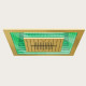 Душевой гарнитур, Gessi, Rilievo, 100, цвет-Black Metal Brushed PVD