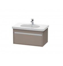 Тумба под раковину, Duravit, Ketho, шгв 800*455*410, раковина-необходимо заказать, цвет-базальт матовый