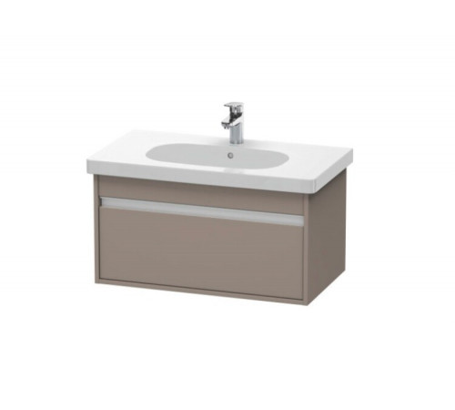 Тумба под раковину, Duravit, Ketho, шгв 800*455*410, раковина-необходимо заказать, цвет-базальт матовый
