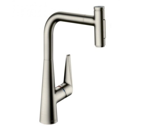 Смеситель для кухни, Hansgrohe, Talis Select M51, sBox, цвет-сталь