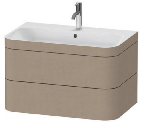 Тумба под раковину, Duravit, Happy D.2 Plus, шгв 775*490*468, раковина-в комплекте, цвет-лён