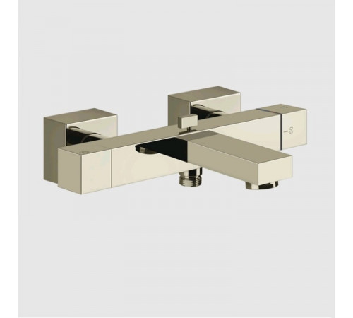 Смеситель для ванны и душа, Gessi, Rettangolo, цвет-Nickel PVD
