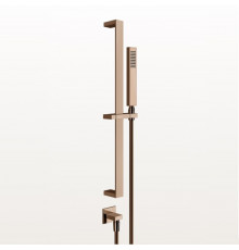 Душевой гарнитур, Gessi, Rettangolo shower, 35*15, цвет-Copper PVD