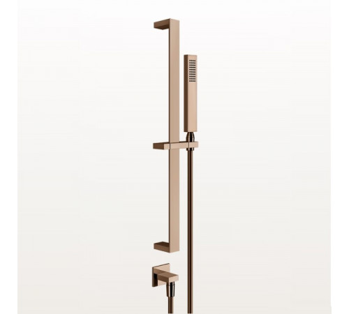 Душевой гарнитур, Gessi, Rettangolo shower, 35*15, цвет-Copper PVD
