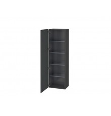 Шкаф-пенал, Duravit, L-Cube, шгв 500*363*1760, петли-справа, цвет-графит матовый