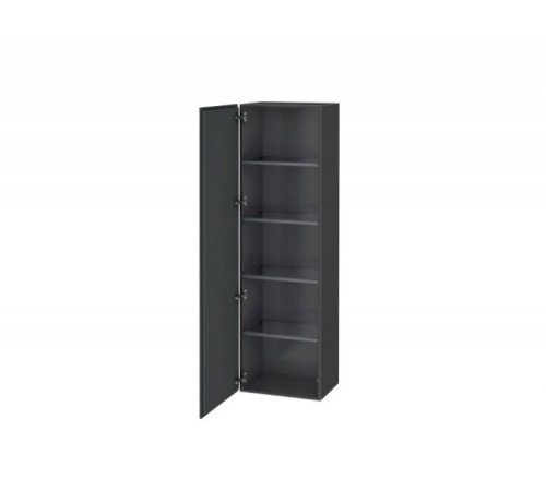 Шкаф-пенал, Duravit, L-Cube, шгв 500*363*1760, петли-справа, цвет-графит матовый