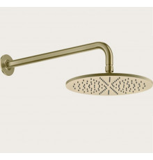 Верхний душ, Gessi, Inciso, 300*300, цвет-Brushed Brass PVD
